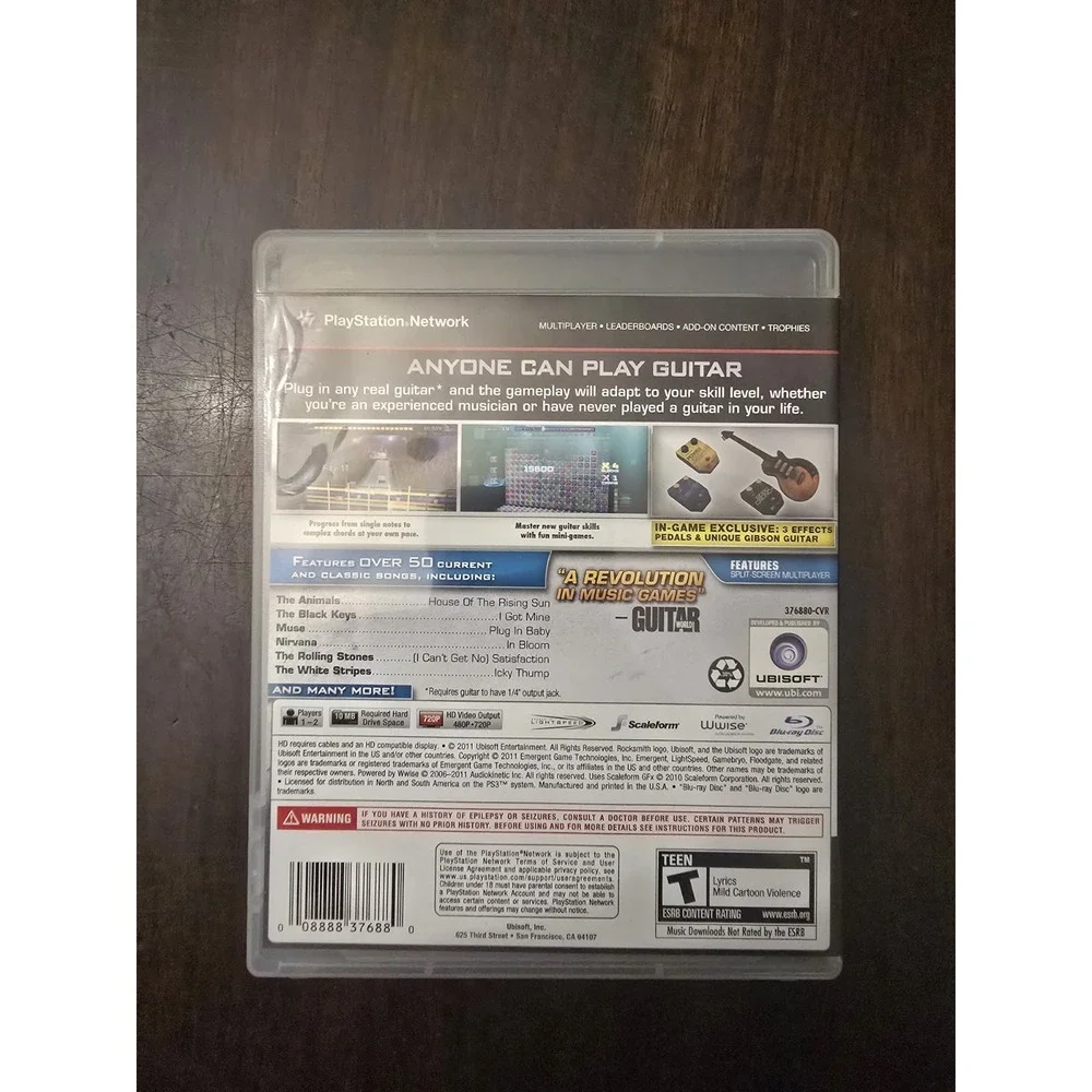 Rocksmith (PlayStation 3) Best Buy Complete In Box